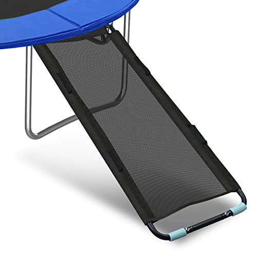 Ansobea Trampolín tobogán de 150 cm, accesorio para cama elástica infantil resistente a 100 kg, toboganes para camas elásticas adecuadas para todas las camas elásticas Cover