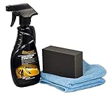 Quick Paint Cleaning Kit - Detailer System | Includes Detailer Wax, Application Pad, Microfiber Towel | Boxed Kit