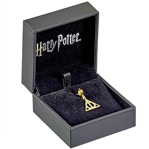 Abalorio Harry Potter Reliquias de la Muerte de plata y baño de oro 3