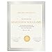 Juvale Silver Foil Certificate Paper - 8.5 x 11 in Ivory Cardstock - 50 Blank Sheets for Award & Achievement Certificates - Foil Border Card Stock Paper - Inkjet & Laser Compatible
