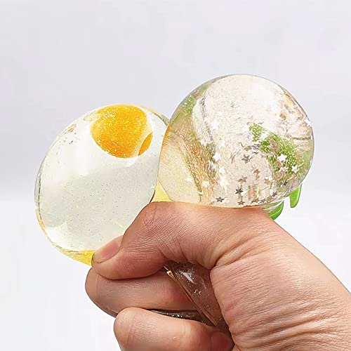 CHUANGOU 6 Pezzi Palline Antistress，Mini Palline