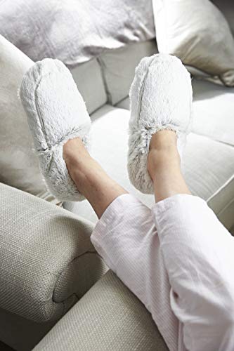Warmies Chaussons pour femme - 35,5-39,5 - Marshmallow gris