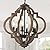 Eayaya Farmhouse Chandeliers for Dining Room, 6-Light Rustic Dining Room Light Fixture Over Table, Wood Black Hanging Pendant Lights Kitchen Island, Boho Chandelier for Bedrooms Entryway Living Room