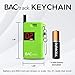 BACtrack Keychain Breathalyzer (Green) | Ultra-Portable Pocket Keyring Alcohol Tester for Personal Use