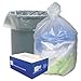 Webster HD434816N High Density Can Liners, 56 gal, 16 mic, 43 x 48, Natural, 200-Carton