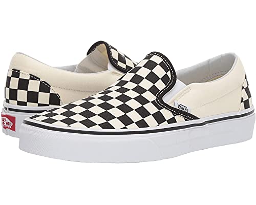 Vans Unisex Children's U Classic Slip-On Overwashed Slip-On Shoes, Chess Board., 8.5