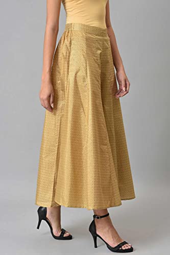 Image of W for Woman Women's Shantung Strechable Regular Culottes for Women | Shantung Culottes