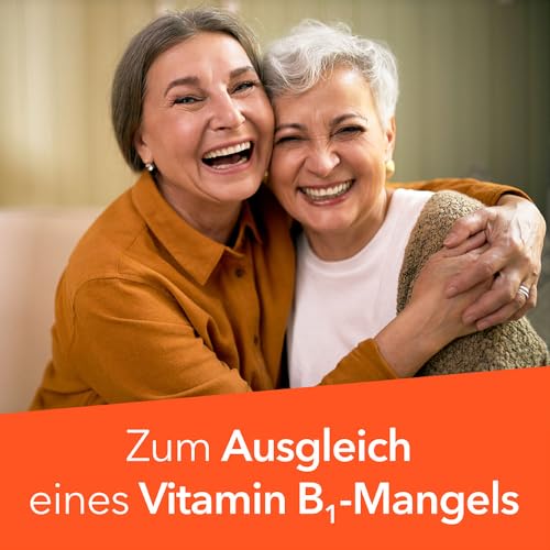Vitamin B1-ratiopharm® 200 mg Tabletten: Mit nur einer Tablette täglich den Vitamin B1Mangel ausgleichen, 100 Tabletten
