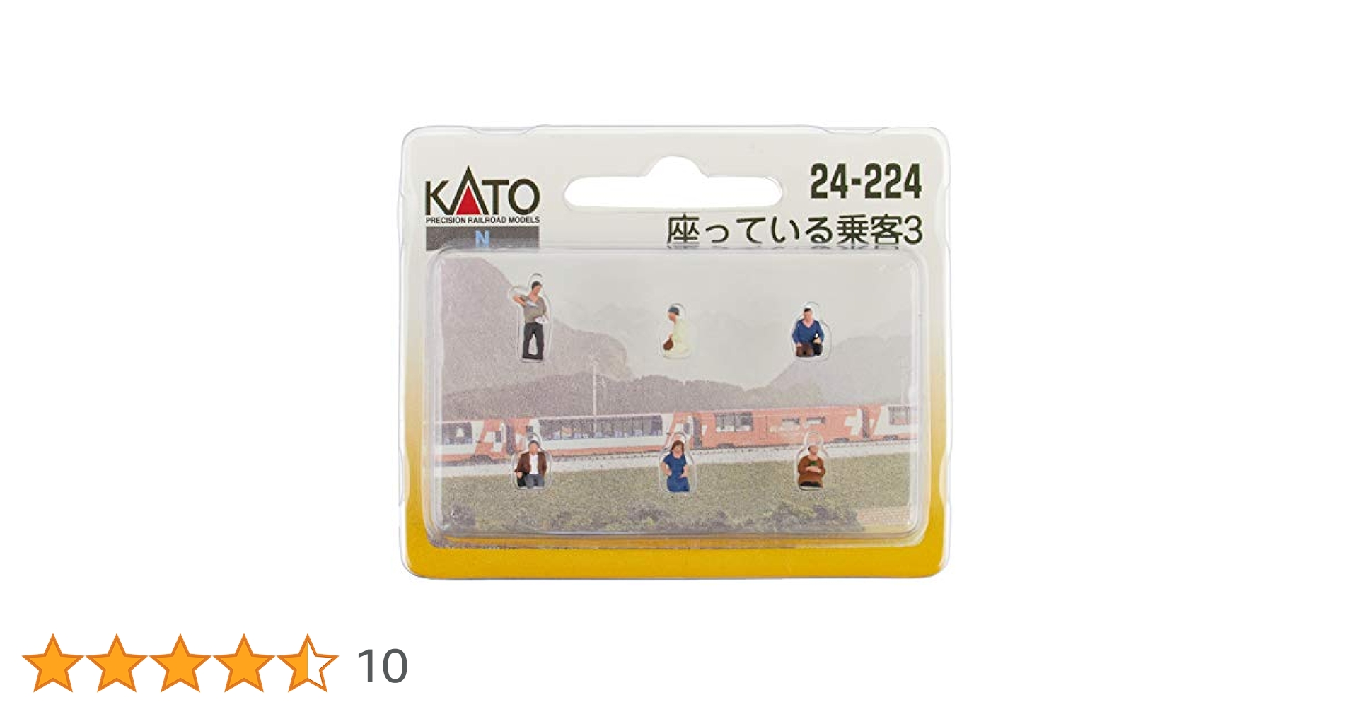 Amazon | KATO Nゲージ 座っている乗客3 24-224 ジオラマ用品