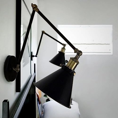 Lámpara de pared pasillo de metal para iluminar zonas oscuras con estilo simple 4