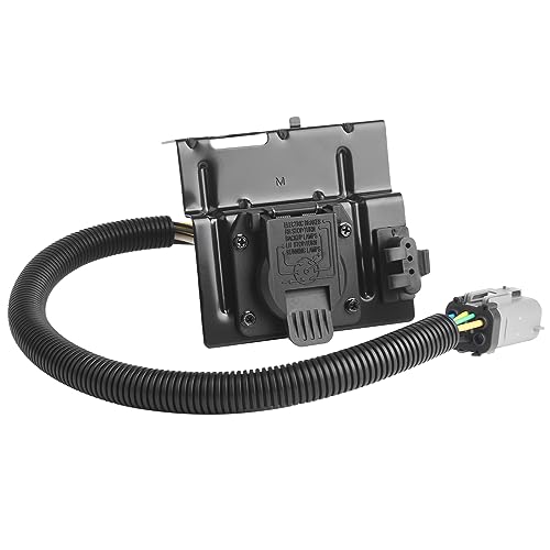 Trailer Tow Wiring 4 & 7 Pin Harness Plug Connector Assembly with Mounting Bracket,Fits for 1999-2001 Ford F250 F350 Super Duty Replaces# YC3Z-13A576-CA by VASTAUTO - Image 8
