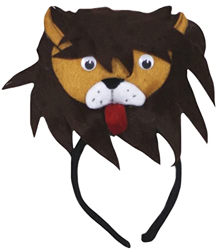 Petitebella Cutie Animal Ear Headband (Lion-2, One Size)