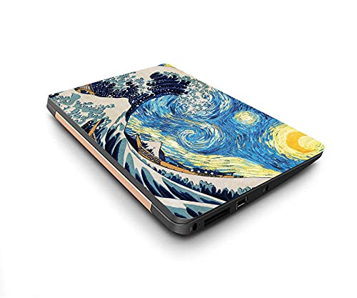Image of Galaxsia Vincent Van Gogh Portrait D1 Vinyl Laptop Skin /Sticker /Cover /Decal Compatible for Any 17 to 17.3 Inches Laptop (Hp /Dell /Sony /Acer /Lenovo /Asus. Etc) Or Notebook.