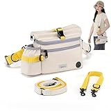 Dog Treat Pouch, Pet Training Pouch, Hand Free Dog, Pet Feed Snack Reward, for Travel or Outdoor,3 Ways to Use