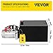 Vevor 20 Quart Hydraulic Pump Single Acting Hydraulic Dump Trailer Pump 3200 PSI Hydraulic Power Unit (12V DC Single Action Powering Unit, SAE #6 Ports): Industrial & Scientific