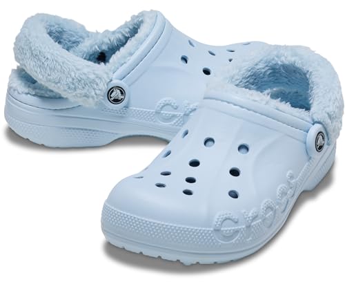 Image of Crocs Unisex Adult Baya Lined Fuzz Strap Clogs