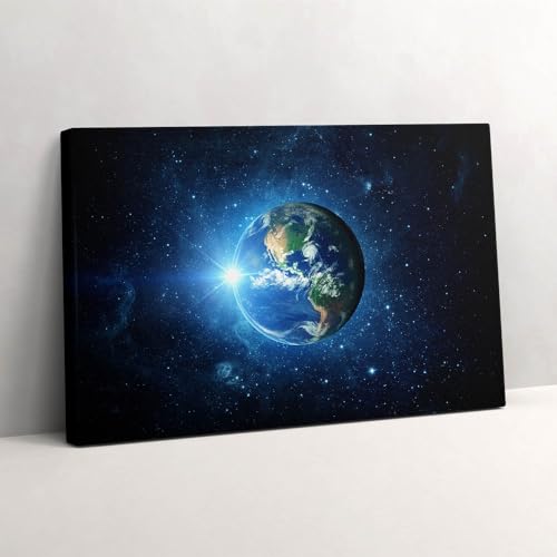 Peinture murale NASA Terre pour décorer un bureau ou une chambre d'ado