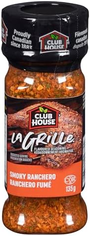 Club House La Grille, Grilling Made Easy, Smoky Ranchero Seasoning, 135g