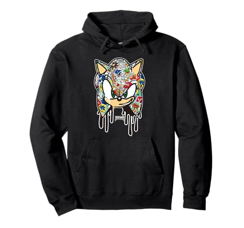 Sonic the Hedgehog - Sticker Sonic Pullover Hoodie