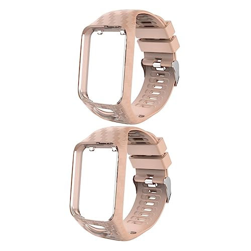 Bracelet montre silicone sculpté Uonlytech compatible ajustable