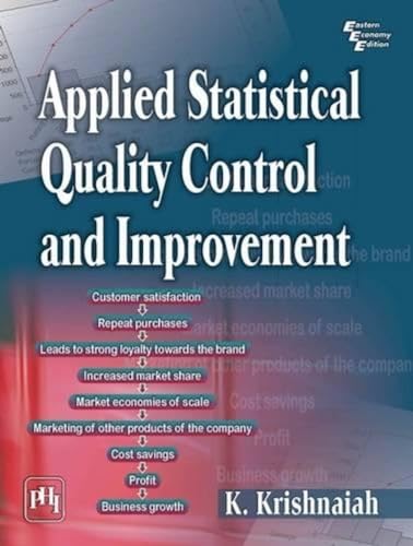 Applied Statistical Quality Control And Improvement