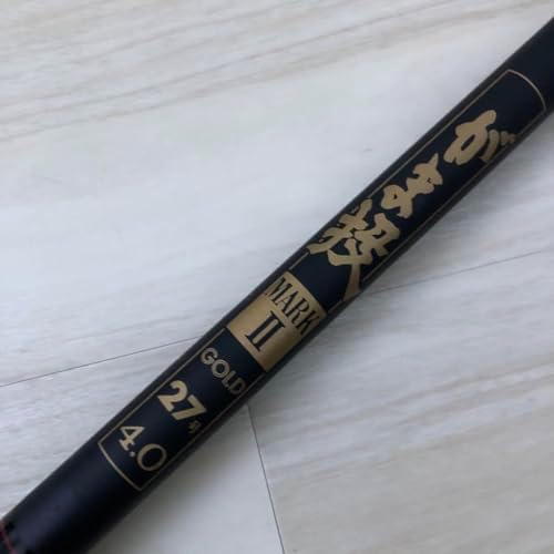 がまかつ がま投 マーク 2 ゴールド 25号 4.0 Ⅱ がま投 25号 中古投竿