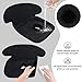 INFANZIA Dry Seat, Car Seat Protector Waterproof Carseat Liner Potty Training Toddlers, Baby and Infants, Piddle Pad for Carseats Strollers (Black, 2 Packs