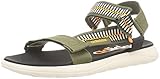 Ajuste regular adidas Comfort Sandal, Slide Unisex Adulto, Focus Olive/Orange Rush/Carbon, 40 2/3 EU