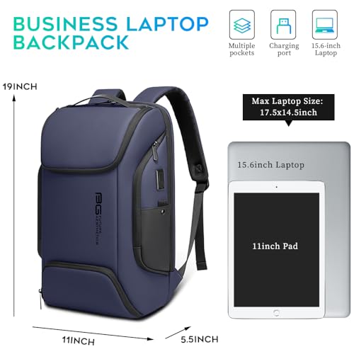 Image of FUTURE AESTHEICS Business Laptop Smart backpack Can Hold 15.6 Inch Laptop Commute Backpack Carry on bag for men and women