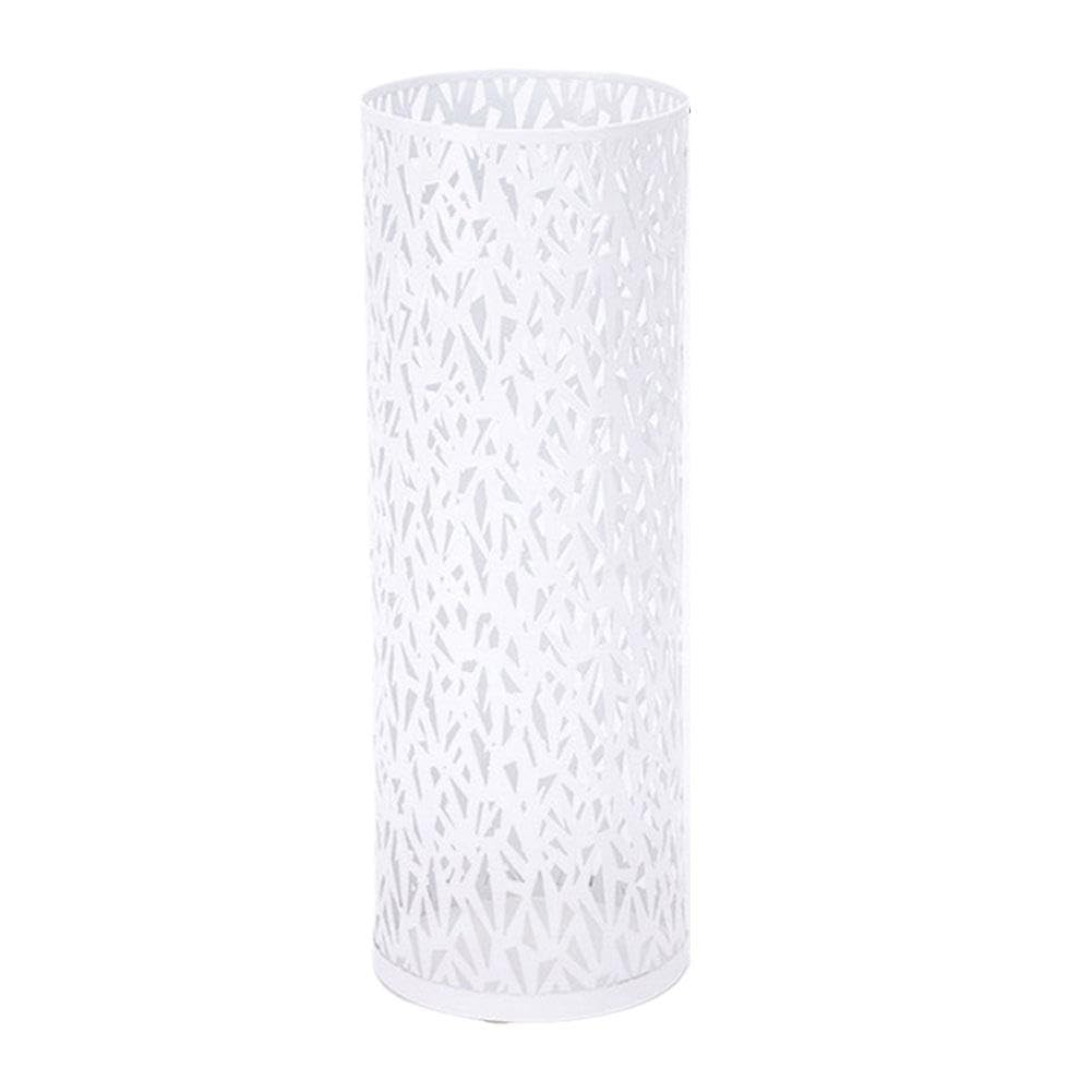 WQPMNYG Round Metal Umbrella Stand - Multi-Purpose Umbrella Storage Box for Entryway Office and Home - Stylish Walking Stick Holder for Indoor Use