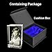 Personalized 3D Holographic Photo Etched Engraved Inside The Crystal : Birthday, Wedding Gift, Memorial, Mother's Day, Valentine's, Christmas, Small Rectangle (1.96