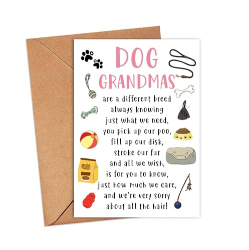 ̂΂̓J[h - ̂΂J[h - ybĝJ[h - DƂ̂߂̃J[h - ̓J[h - a΂ - 킢̂΂J[h - Grandma Love Dogs - O[eBOJ[