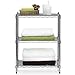 Furinno Wayar Heavy Duty Wire Shelving System, 3-Tier, Chrome