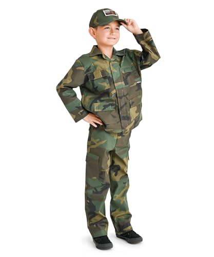 Trendy Apparel Shop Youth Child's Battle Dress Uniform Camouflage Print Pants3