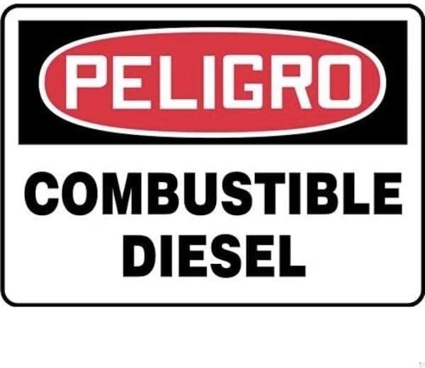 SPANISH BILINGUAL SAFETY SIGN 7 in x 10 in, Mfr: SHMCHL224XP-A