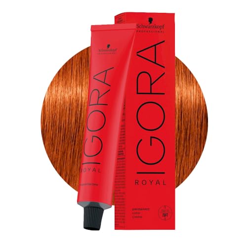 Produktbild Schwarzkopf Professional IGORA ROYAL Permanent Color Creme 7-4 Mittelblond Beige Tube 60 ml