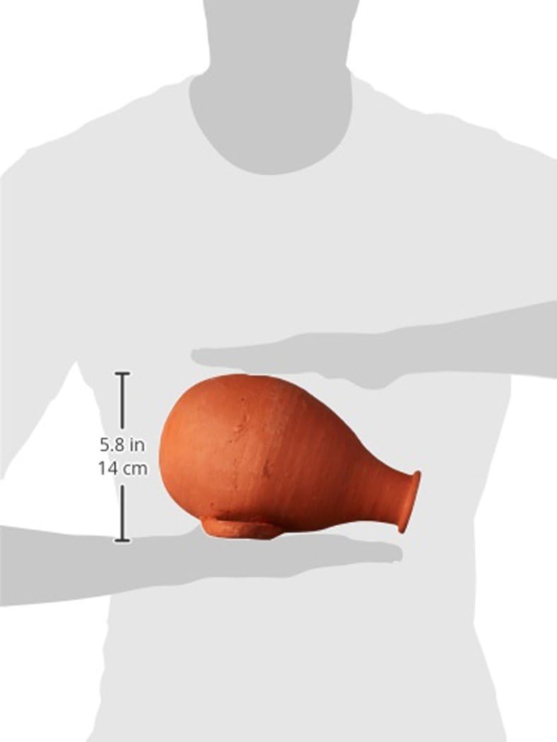 Esschert Design Bird Pot Bottle Terra Cotta Tit, Blue