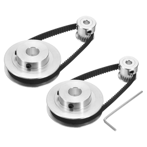 uxcell 2Zbg GT-2 zC[ 20&60 5&10mm {AAA~jE^C~Ov[[zC[ 200mmA6mm 3Dv^[pxg CNC}V(20-60T-5&10B-6)