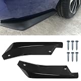YoRise 2PCS Car Rear Bumper Lip Splitter Canard Diffuser, Universal Car Side Fenders Skirt Protector...