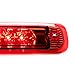 Tresound LED 3rd Third Brake Light For 1997-2001 Jeep Cherokee Center High Mount Lamp (Red Lens)