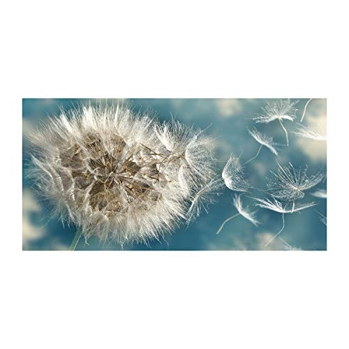 Dosseret en verre 140x70cm Tulup fond de hotte fleurs et plantes