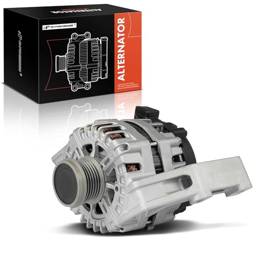 A-Premium Alternator Compatible with Ford Focus 2012 2.0L, 12V 150A 6-Groove Decoupler Pulley Clockwise, Replace# 1703864, BV6N10300DB