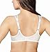 Bali womens Satin Tracings Underwire Df3562 minimizer bras, White, 36D US