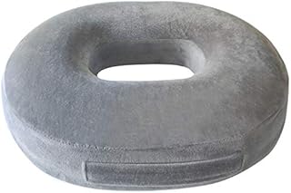 Ecosafeter Orthopedic Ring Memory Foam Cushion - Donut Cushion for Relief of Haemorrhoids and Piles, Coccyx Pain, Suitable for Wheelchair, Car Seat, Office Or Outdoor