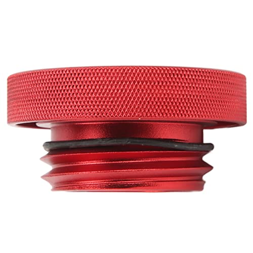 Tampa de óleo, tampa de enchimento de óleo vermelha, resistente a altas temperaturas, ajuste perfeit