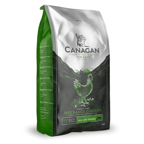Canagan Complete Katzenfutter – getreidefrei, Freiland-Huhn