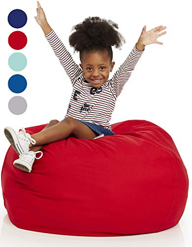 Delmach Stuffed Animal Storage Bean Bag Chair | 38" Width Extra Large |