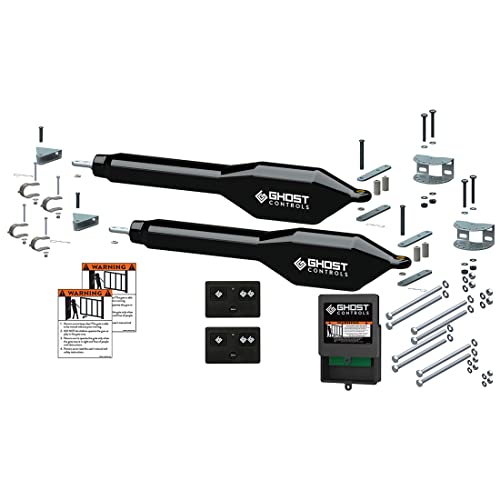 Ghost Controls Heavy-Duty Automatic Gate Opener Kit For Swing Gates With Long-Range Gate Opener Remote - Model Tds2 #TOP1