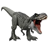 マテル ジュラシックワールド(JURASSIC WORLD) スーパービッグ！T-レックス 子供向けフィギュア 恐竜 おもちゃ 動く 大きい 全長:約99cm 4歳から グリーン JGB52