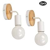 el diseño simple mezcla el metal con wood.It es perfecto instalar con un bulbo de lámpara blanco del globo.